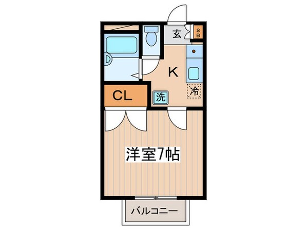 プチ　シャトーの物件間取画像